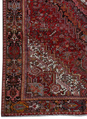 9x12 Authentic Hand-knotted Persian Heriz Rug - Iran - bestrugplace