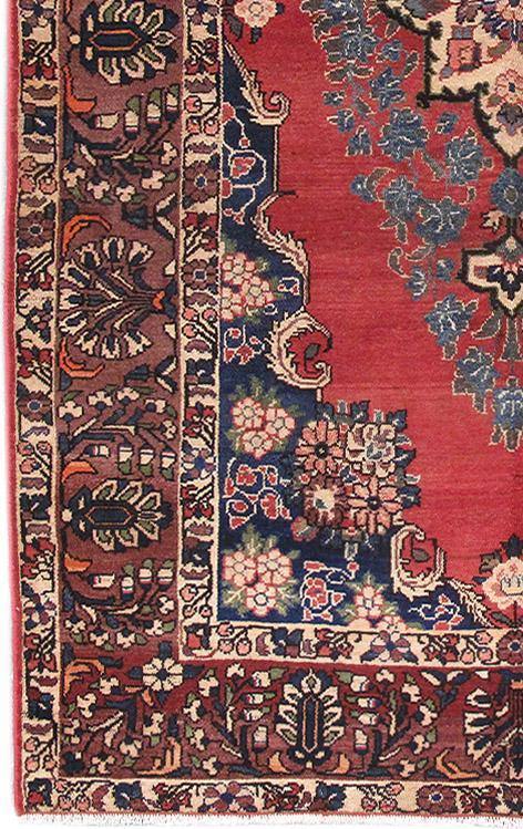 Luxurious 5x9 Authentic Hand-knotted Persian Zanjan Rug - Iran - bestrugplace