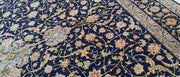 10x13 Authentic Hand Knotted Persian Kashan Rug - Iran - bestrugplace