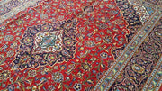 8x12 Authentic Hand Knotted Persian Kashan Rug - Iran - bestrugplace