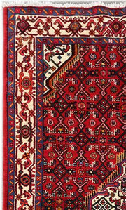 Luxurious 4x7 Authentic Hand-knotted Persian Hamadan Rug - Iran - bestrugplace