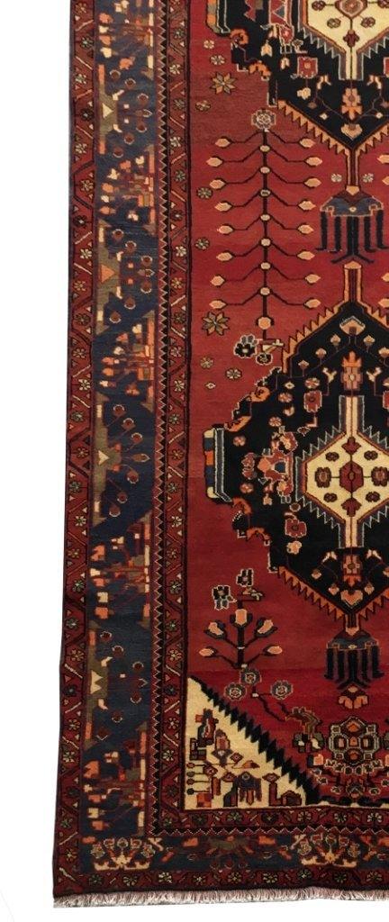 5x13 Authentic Hand-knotted Persian Hamadan Rug - Iran - bestrugplace