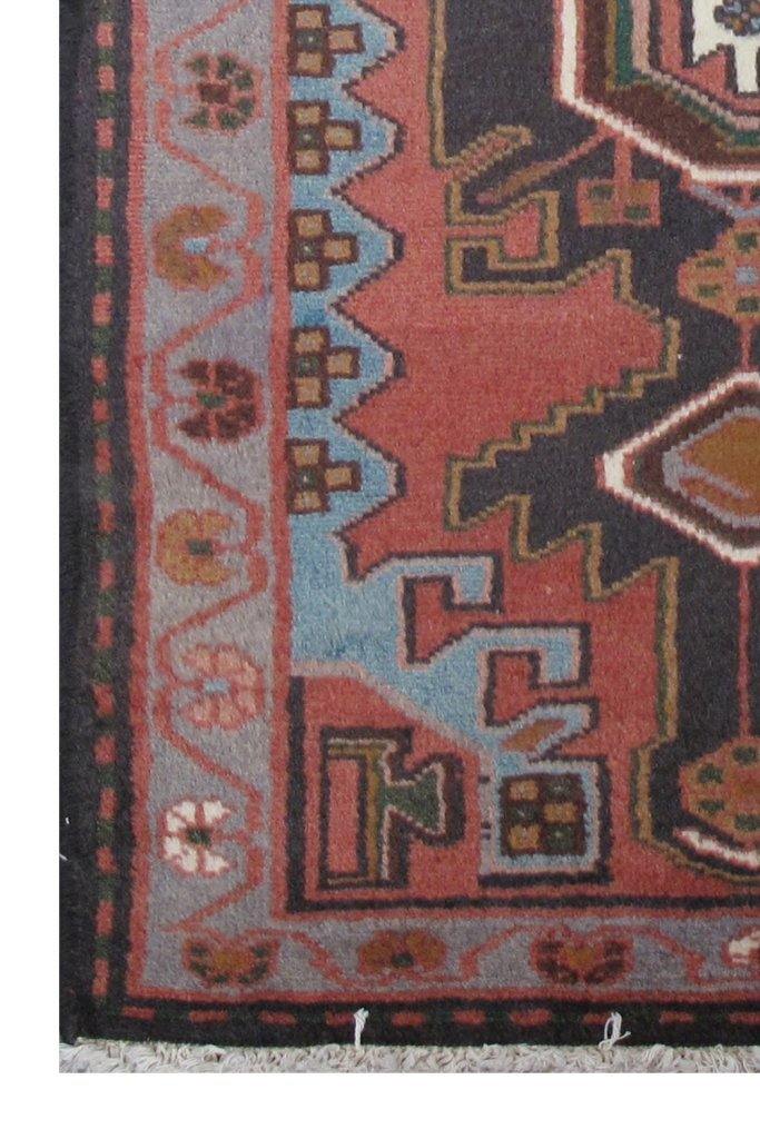 2x4 Authentic Hand-knotted Persian Hamadan Rug - Iran - bestrugplace