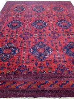 Stunning 13x10 Authentic Hand-knotted Khal Momadi Rug - Pakistan - bestrugplace