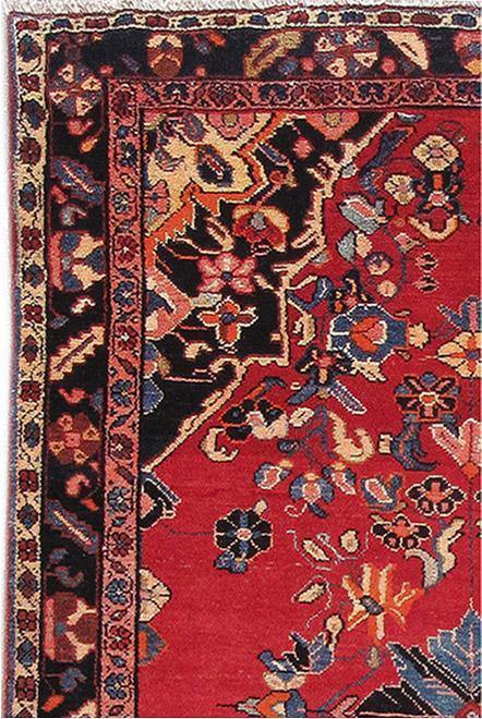 Luxurious 4x9 Authentic Hand-knotted Persian Hamadan Rug - Iran - bestrugplace