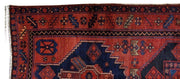 4x10 Authentic Hand Knotted Persian Hamadan Rug - Iran - bestrugplace