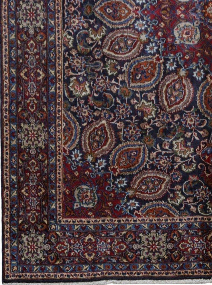 10x13 Authentic Hand-knotted Persian Signed Moud Rug - Iran - bestrugplace