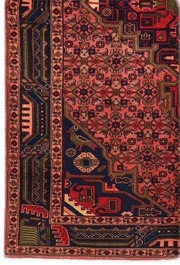 Luxurious 5x8 Authentic Hand-knotted Persian Hamadan Rug - Iran - bestrugplace