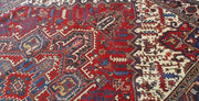 8x11 Authentic Hand Knotted Persian Heriz Rug - Iran - bestrugplace