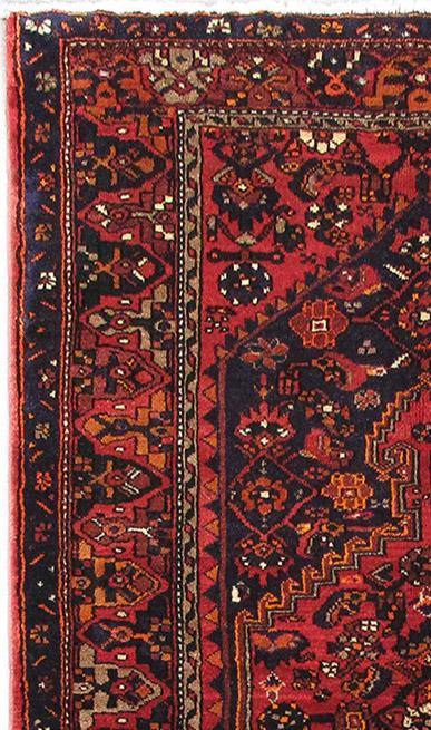 Luxurious 4x7 Authentic Hand-knotted Persian Hamadan Rug - Iran - bestrugplace