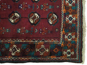 Luxurious 4x9 Authentic Handmade Bokhara Tribal Persian Runner - Iran - bestrugplace