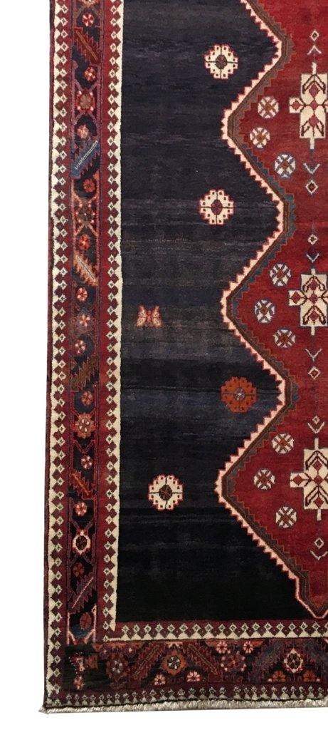 5x12 Authentic Hand-knotted Persian Hamadan Rug - Iran - bestrugplace