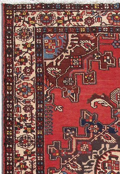 Luxurious 5x8 Authentic Hand-knotted Persian Hamadan Rug - Iran - bestrugplace