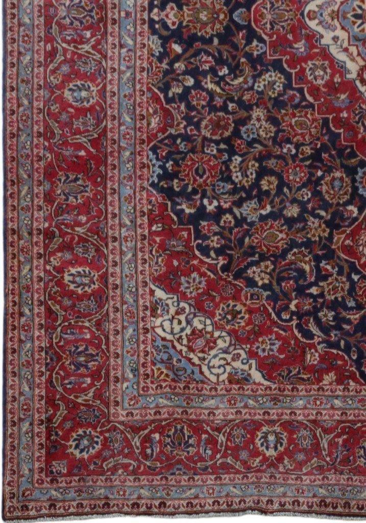 8x12 Authentic Hand-knotted Persian Signed Kashan Rug - Iran - bestrugplace