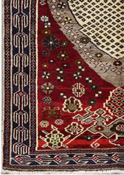 Luxurious 4x6 Authentic Hand-knotted Persian Hamadan Rug - Iran - bestrugplace