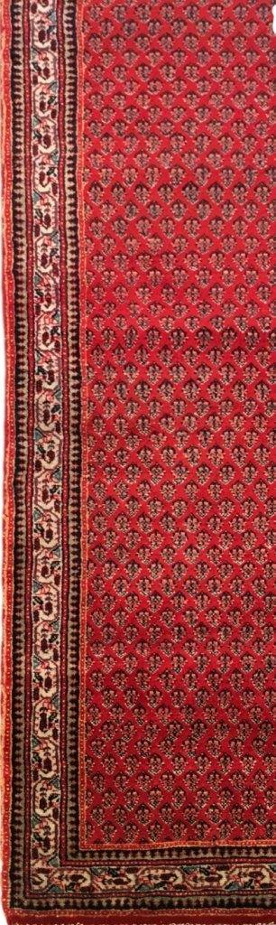 3x19 Authentic Hand-knotted Persian Hamadan Rug - Iran - bestrugplace