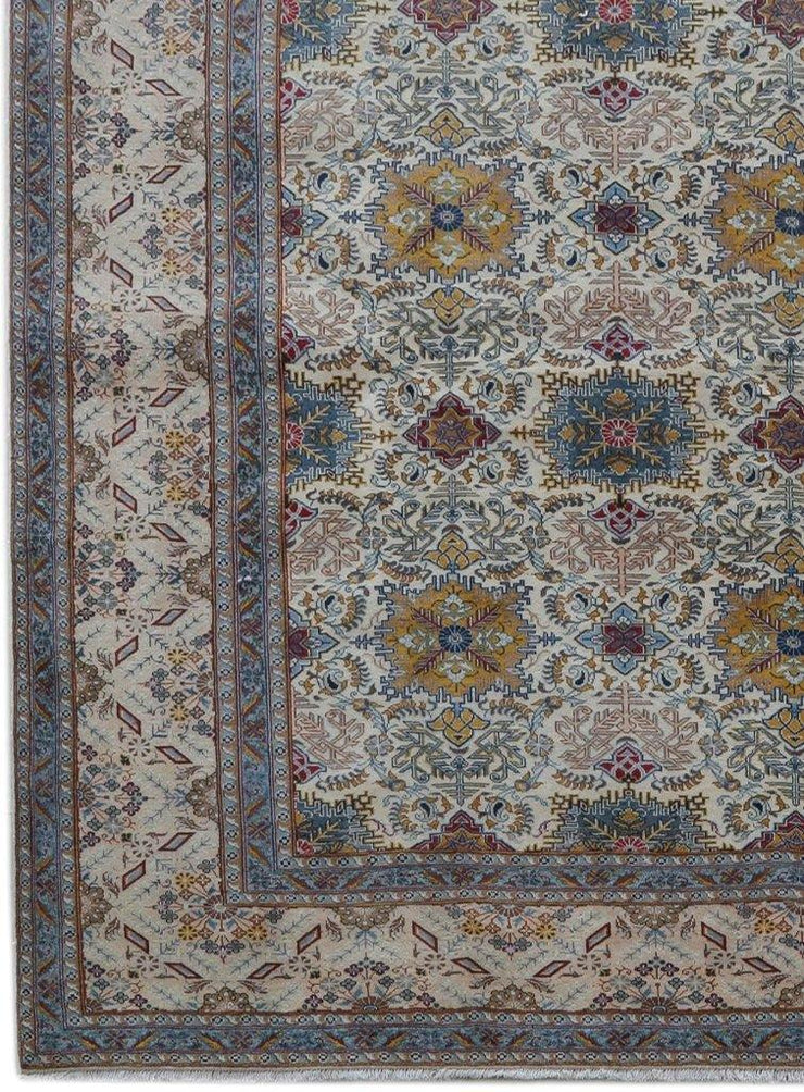 9x13 Authentic Hand-knotted Persian Kashan Rug - Iran - bestrugplace