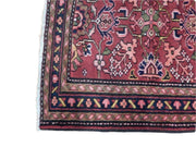 3x10 Authentic Hand Knotted Persian Hamadan Runner - Iran - bestrugplace