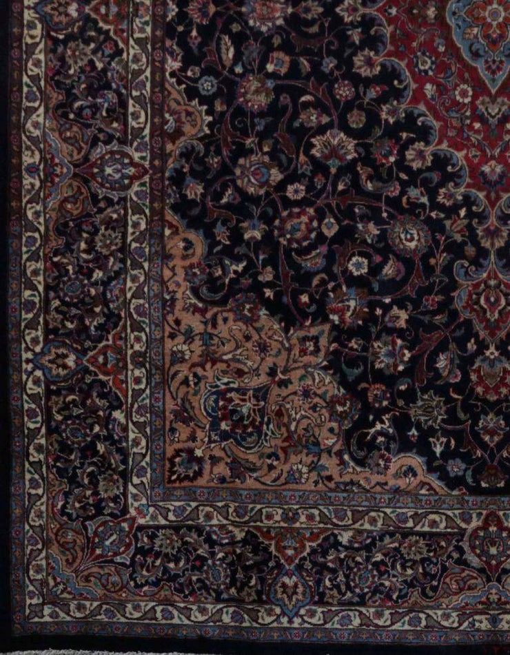 10x13 Authentic Hand-knotted Persian Signed Kashmar Rug - Iran - bestrugplace