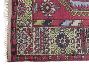 5' x 13' Greenish Beige Semi Antique Russian Kazak Rug