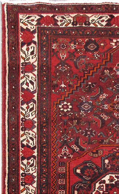 Luxurious 4x7 Authentic Hand-knotted Persian Hamadan Rug - Iran - bestrugplace