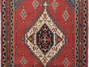 2' x 3' Red Persian Hamadan Rug