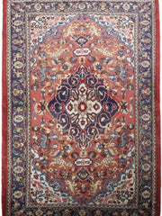 Luxurious 3x4 Authentic Hand-knotted Persian Ghom Rug - Iran - bestrugplace