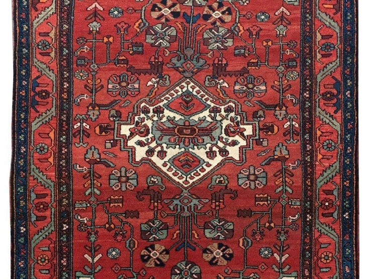 5x6 Authentic Hand-knotted Persian Hamadan Rug - Iran - bestrugplace