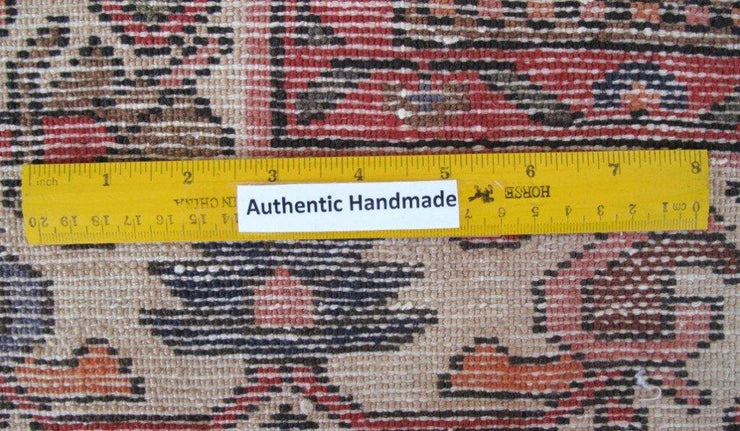 7x10 Authentic Hand-knotted Persian Hamadan Rug - Iran - bestrugplace