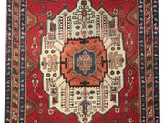 6x11 Authentic Hand-knotted Persian Hamadan Rug - Iran - bestrugplace