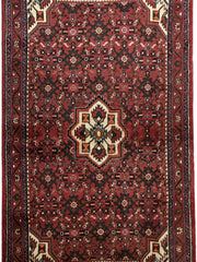 4' x 5'  Persian Hamadan Tribal Rug