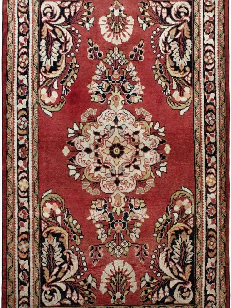 4x5 Authentic Hand-knotted Persian Hamadan Rug - Iran - bestrugplace