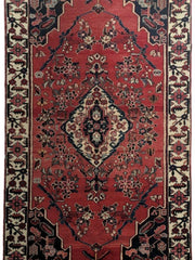 6x10 Authentic Hand-knotted Persian Hamadan Rug - Iran - bestrugplace