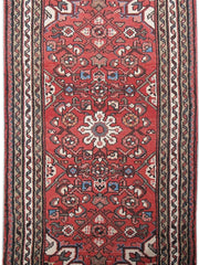 2' x 4' Red Persian Hamadan Rug