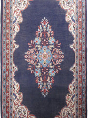 3' x 4' Eggplant Purple Persian Sarouk Rug