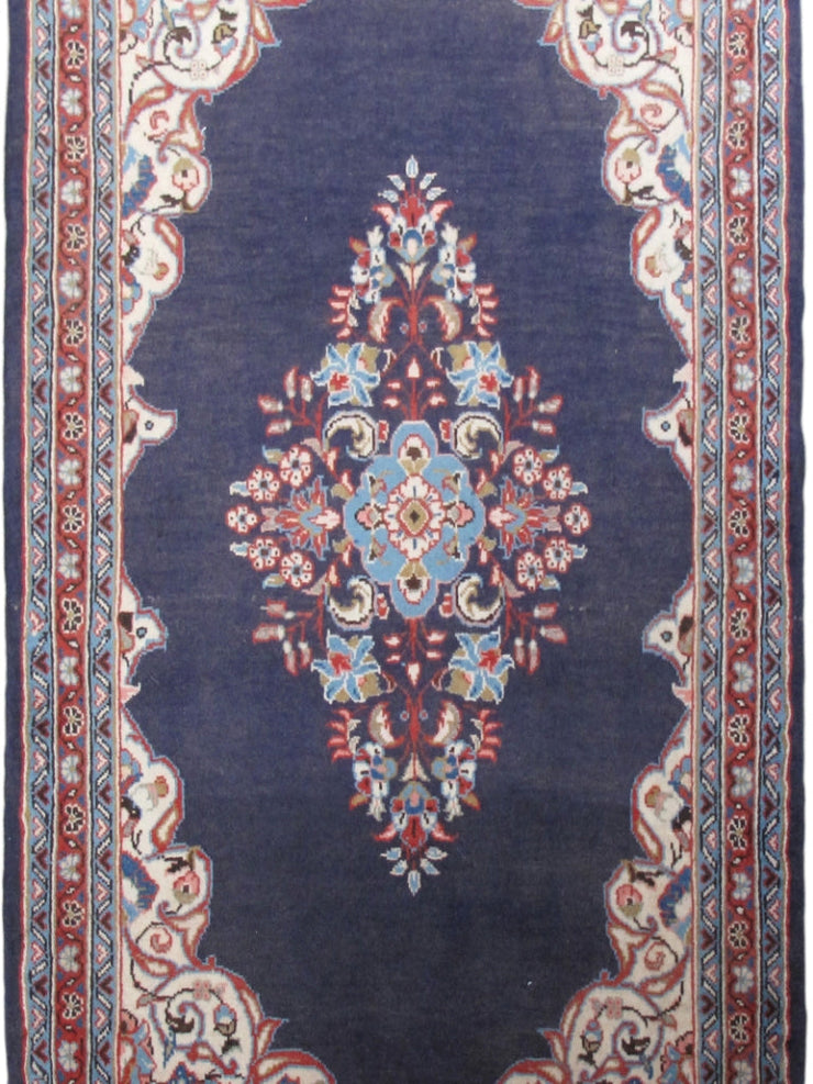 3' x 4' Eggplant Purple Persian Sarouk Rug