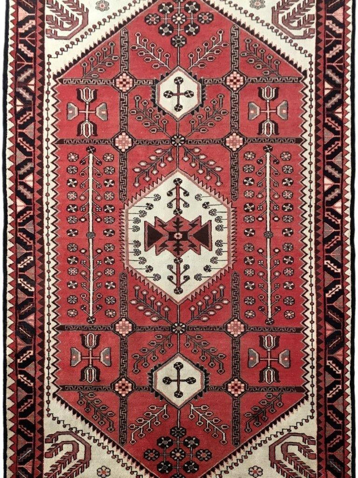 5x9 Authentic Hand-knotted Persian Hamadan Rug - Iran - bestrugplace