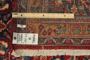 10' x 13' Red Semi Antique Persian Shheik Safi Rug