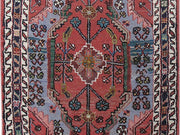 2' x 3' Fire Orange Persian Hamadan Rug