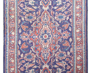 2' x 5' Orange Persian Kashan Rug