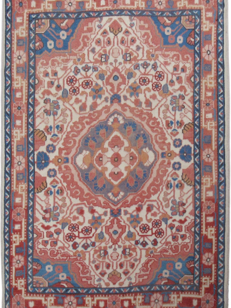 3' x 3' Ivory Persian Jozan Rug