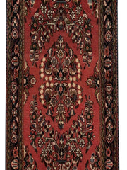 4x5 Authentic Hand-knotted Persian Hamadan Rug - Iran - bestrugplace