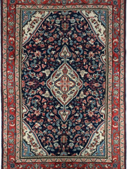 5x7 Authentic Hand-knotted Persian Hamadan Rug - Iran - bestrugplace