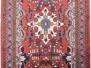 3' x 5' Red Orange Persian Hamadan Rug