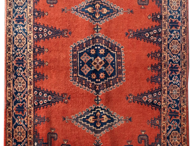 6' x 8' Orange Persian Vis Rug