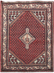 3x3 Authentic Hand-knotted Persian Hamadan Rug - Iran - bestrugplace