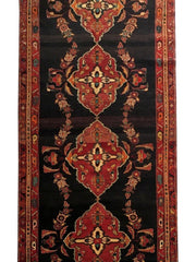 5x13 Authentic Hand-knotted Persian Hamadan Rug - Iran - bestrugplace