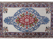 4' x 2' Ivory Persian Bakhtiari Rug