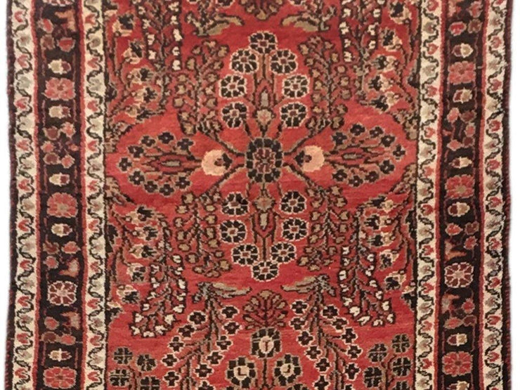 3x13 Authentic Hand-knotted Persian Hamadan Rug - Iran - bestrugplace