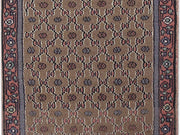 2' x 3' Brownish Gray Persian Kolyaei Rug